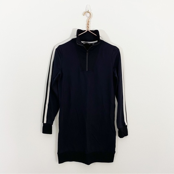 Athleta XS Crosstown Track Dress Pullover Long Sleeve‎ with Pockets - Picture 5 of 15